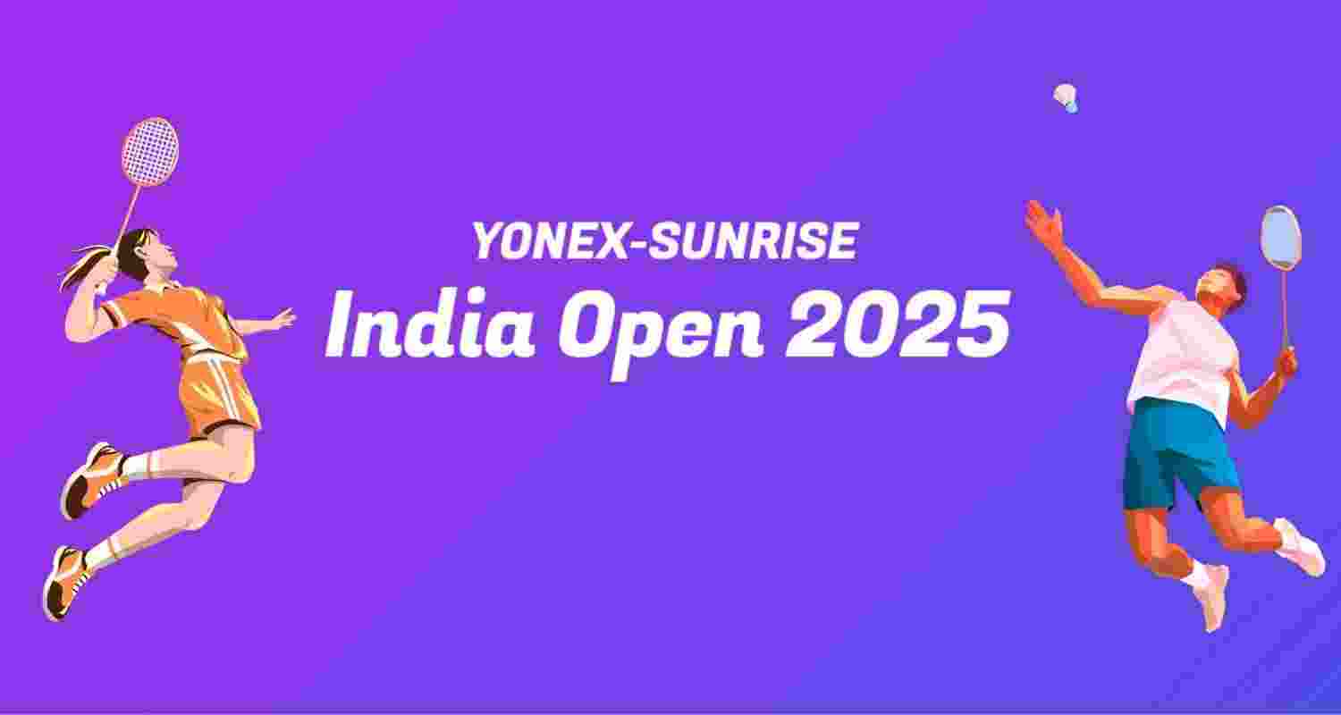 Badminton stars set for action in India Open 2025.