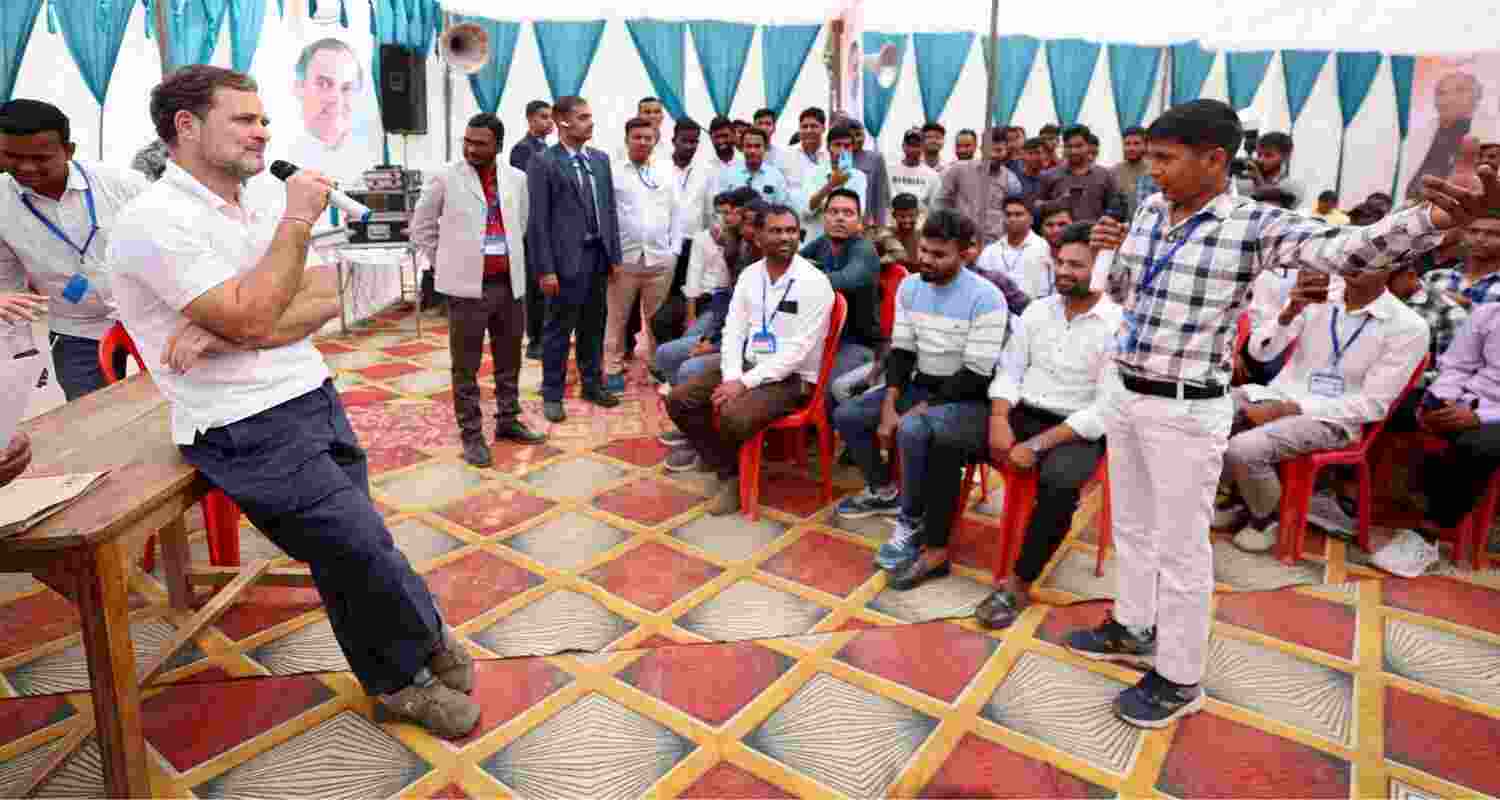 Rahul Gandhi questions Mayawati over election strategy.