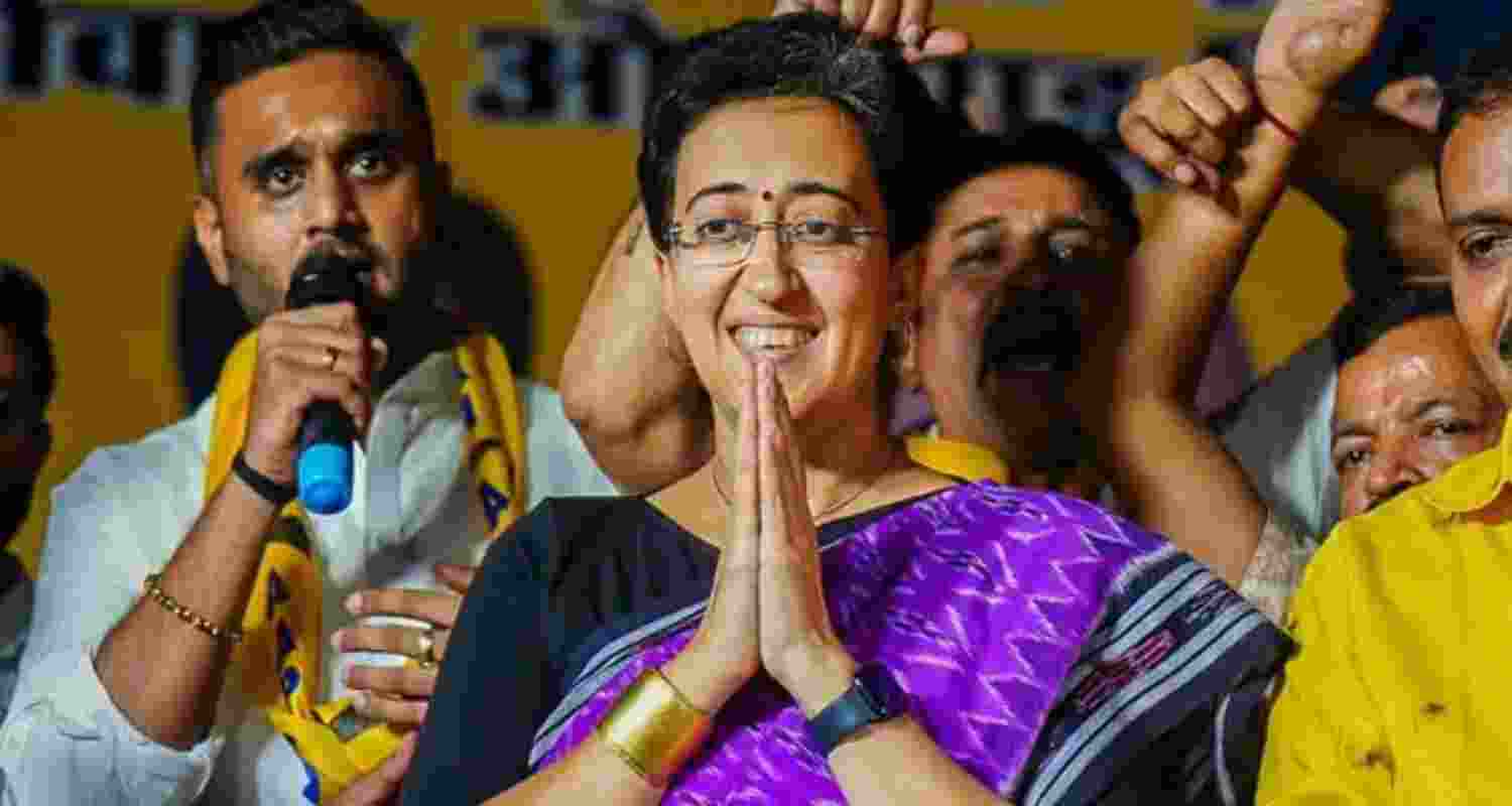 Atishi steps up as Delhi’s opposition leader. File Photo.