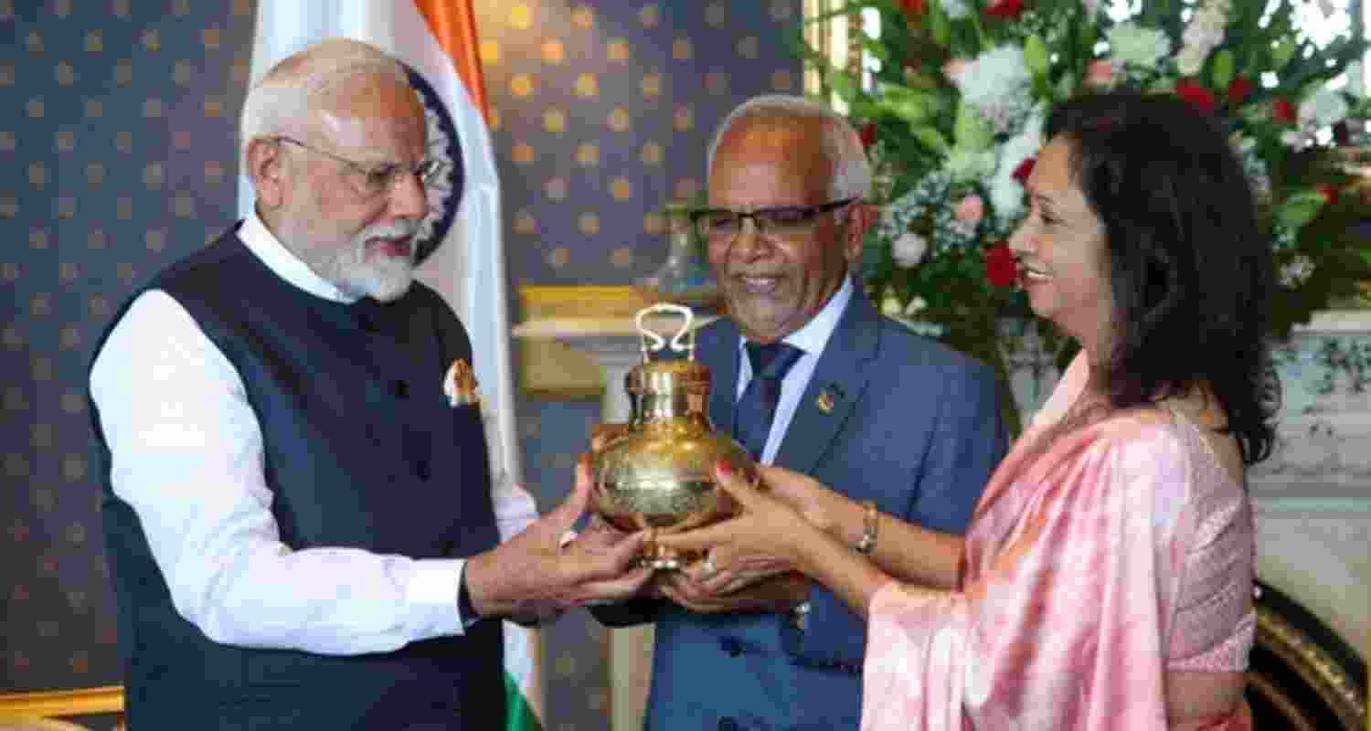 Mauritius confers highest national honor on Prime Minister Narendra Modi.