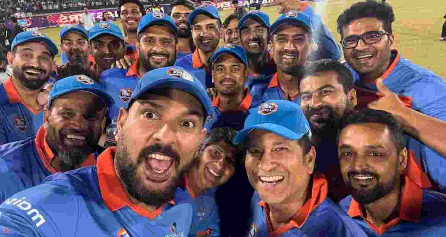 Tendulkar hails Indian Masters' third straight title win.