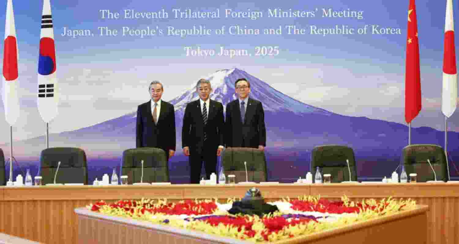 Trilateral talks focus on aging, green economy, security between Japan, South Korea and China.
