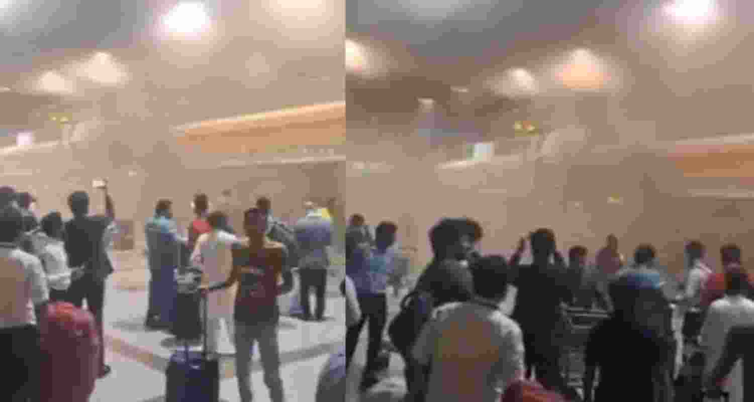 Blaze Forces Flight Cancellations at Lahore Airport.