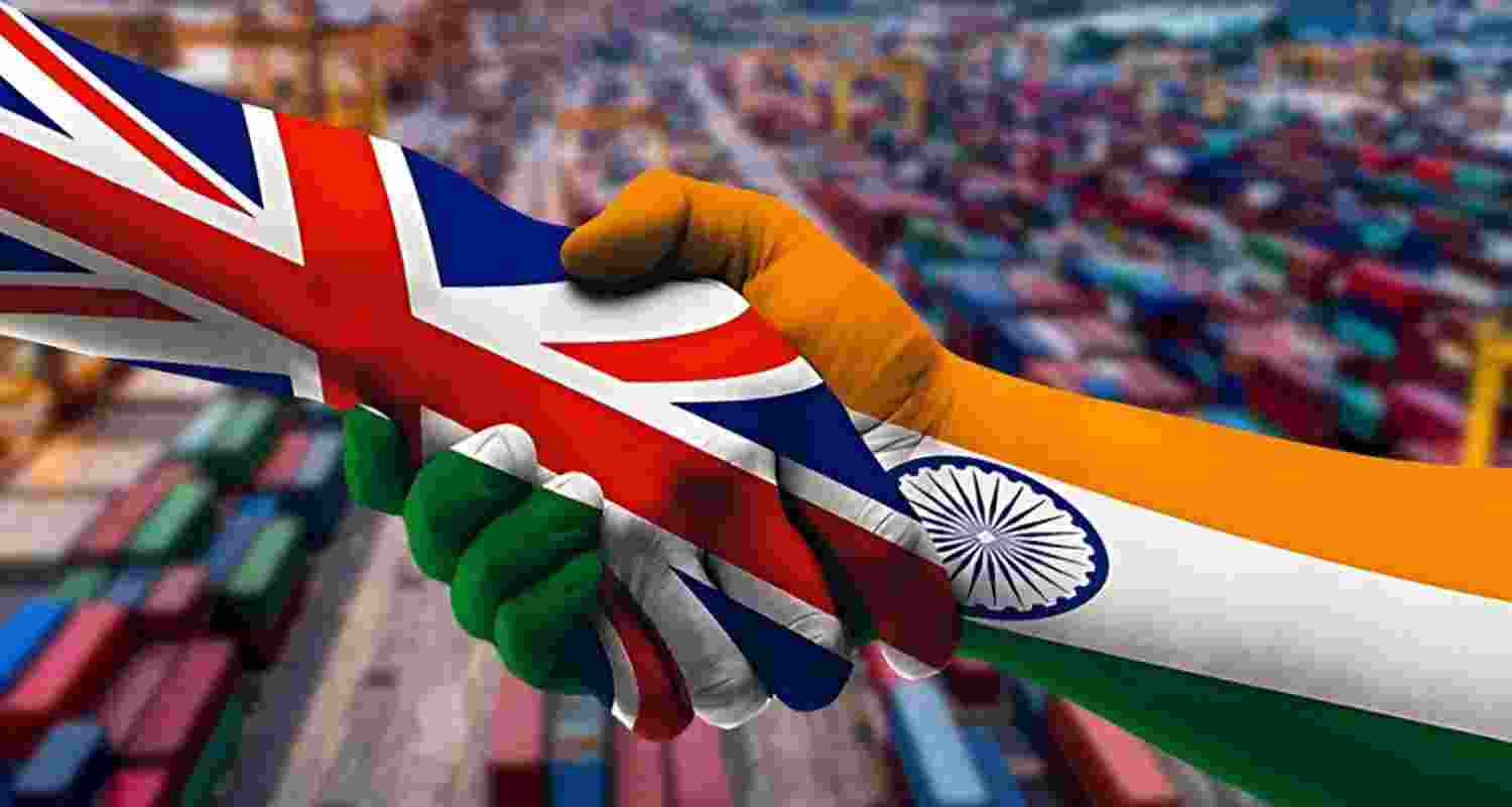 India - UK reach free trade deal. Image for representative use only.