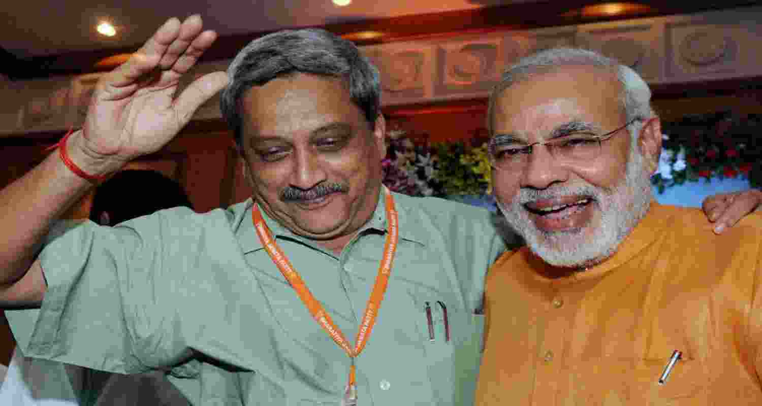 Goa BJP lauds Former Defence Minister Parrikar for strong defence push. File Photo.