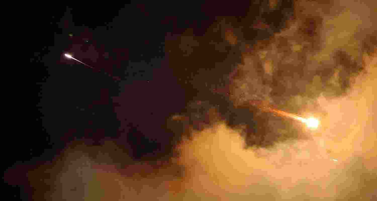 Image for representative use only of a Ballistic Missile fired. Image for representative use only of a Ballistic Missile fired.