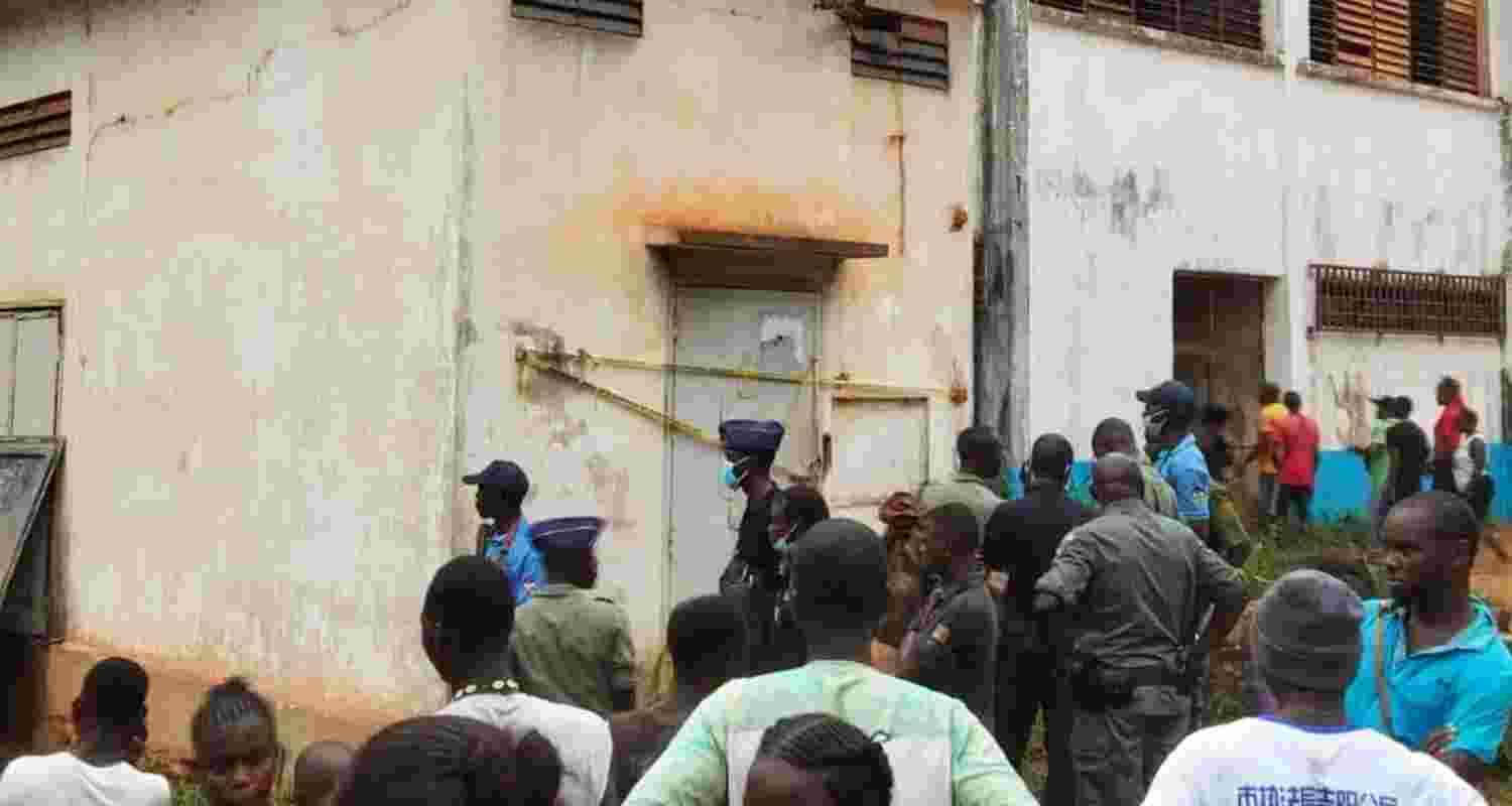 29 students die in Bangui school blast and stampede.