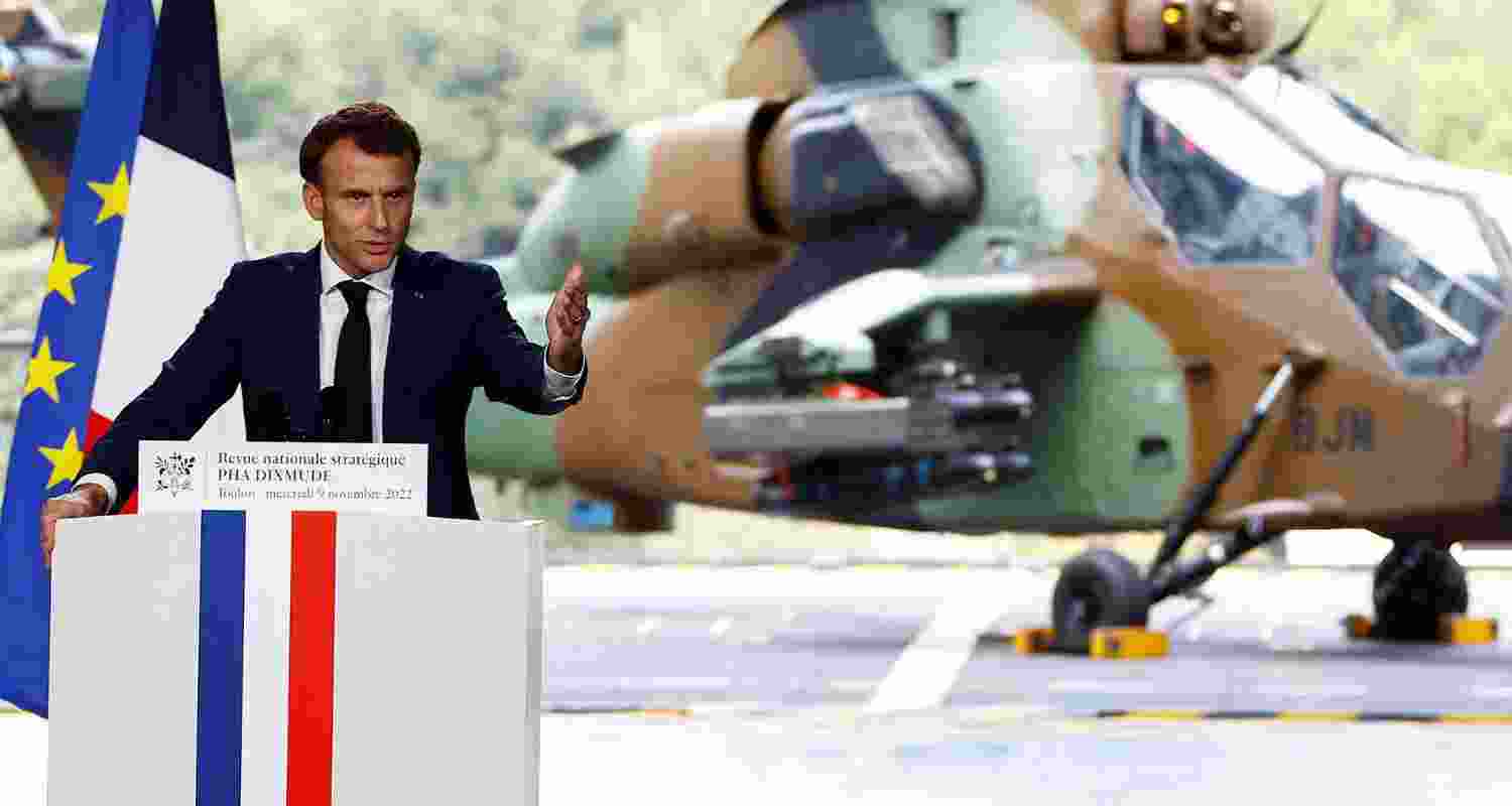 Macron: Europe’s Freedom at Stake Over Russian Aggression.