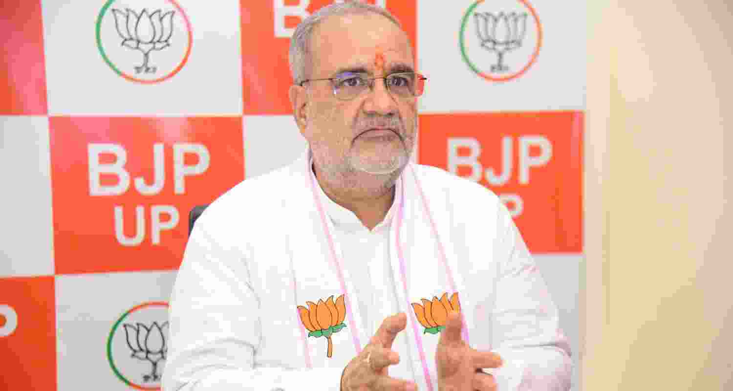 BJP’s Bhupendra Singh Chaudhary Slams SP for Promoting Nepotism. BJP’s Bhupendra Singh Chaudhary Slams SP for Promoting Nepotism.