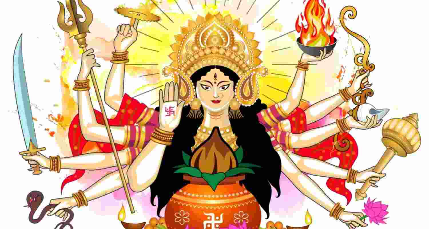 PM Modi greets nation on Navratri prays for strength and faith.