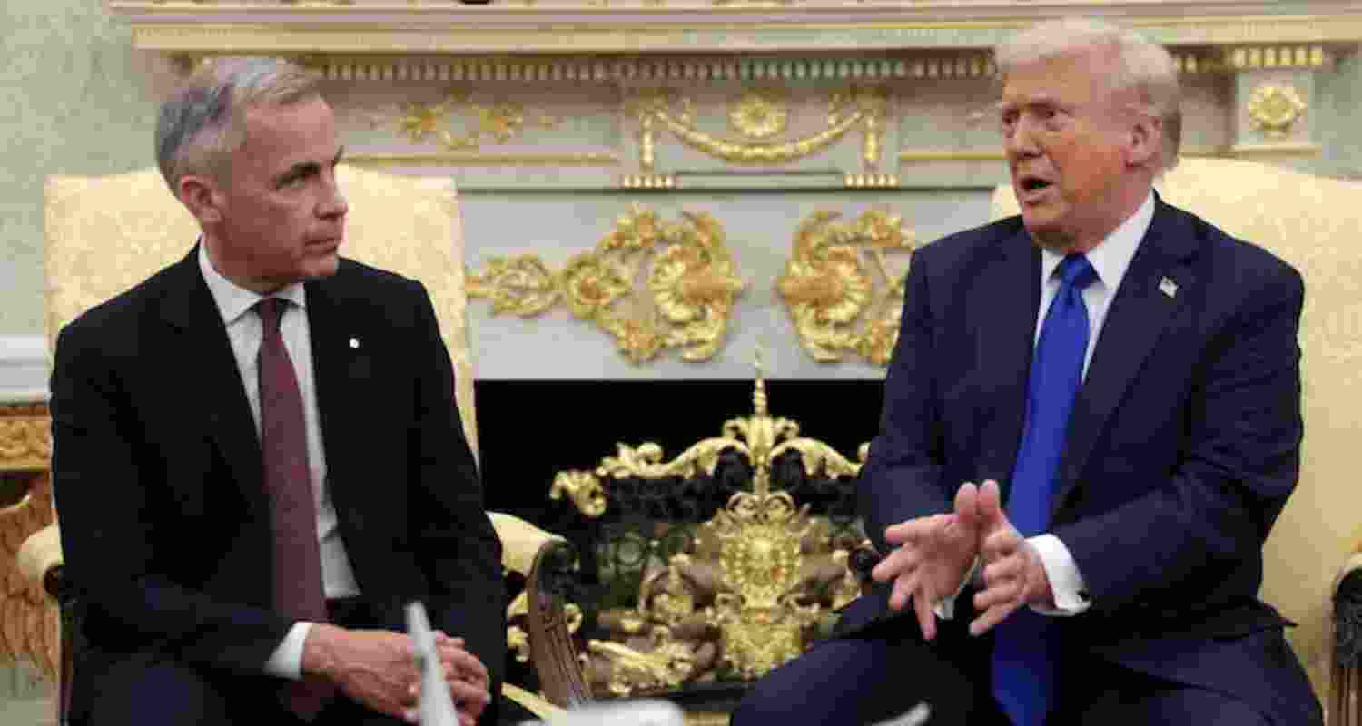 Carney calls Trump a transformative global leader.