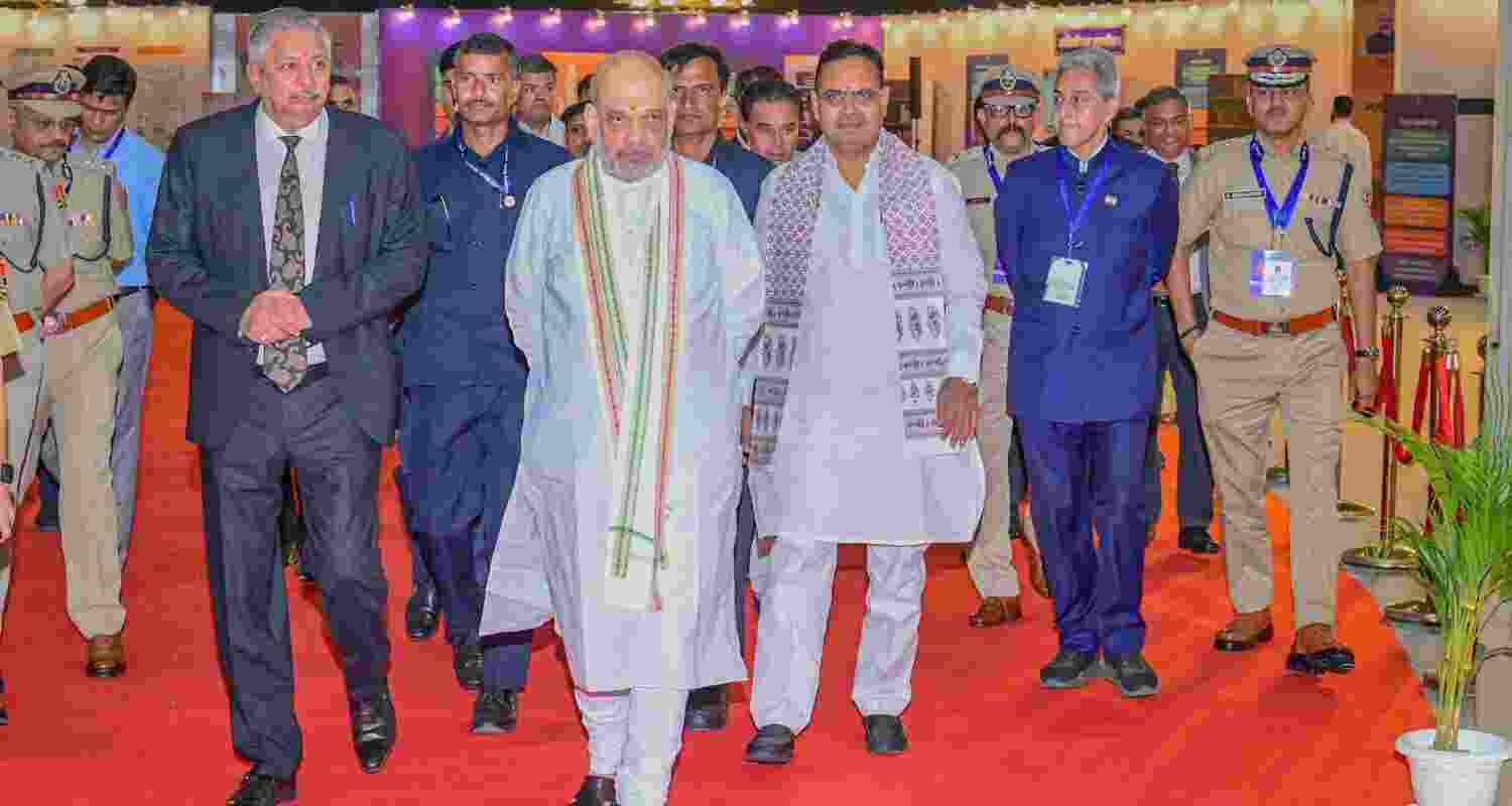 Home Minister Amit Shah highlights scientific methods in justice system in Jaipur.