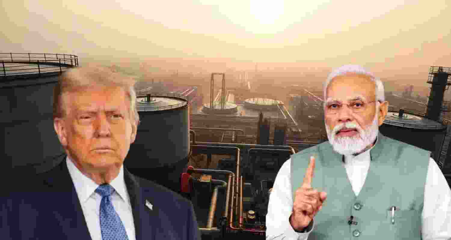 Trump says Modi vowed to halt Russian oil imports.