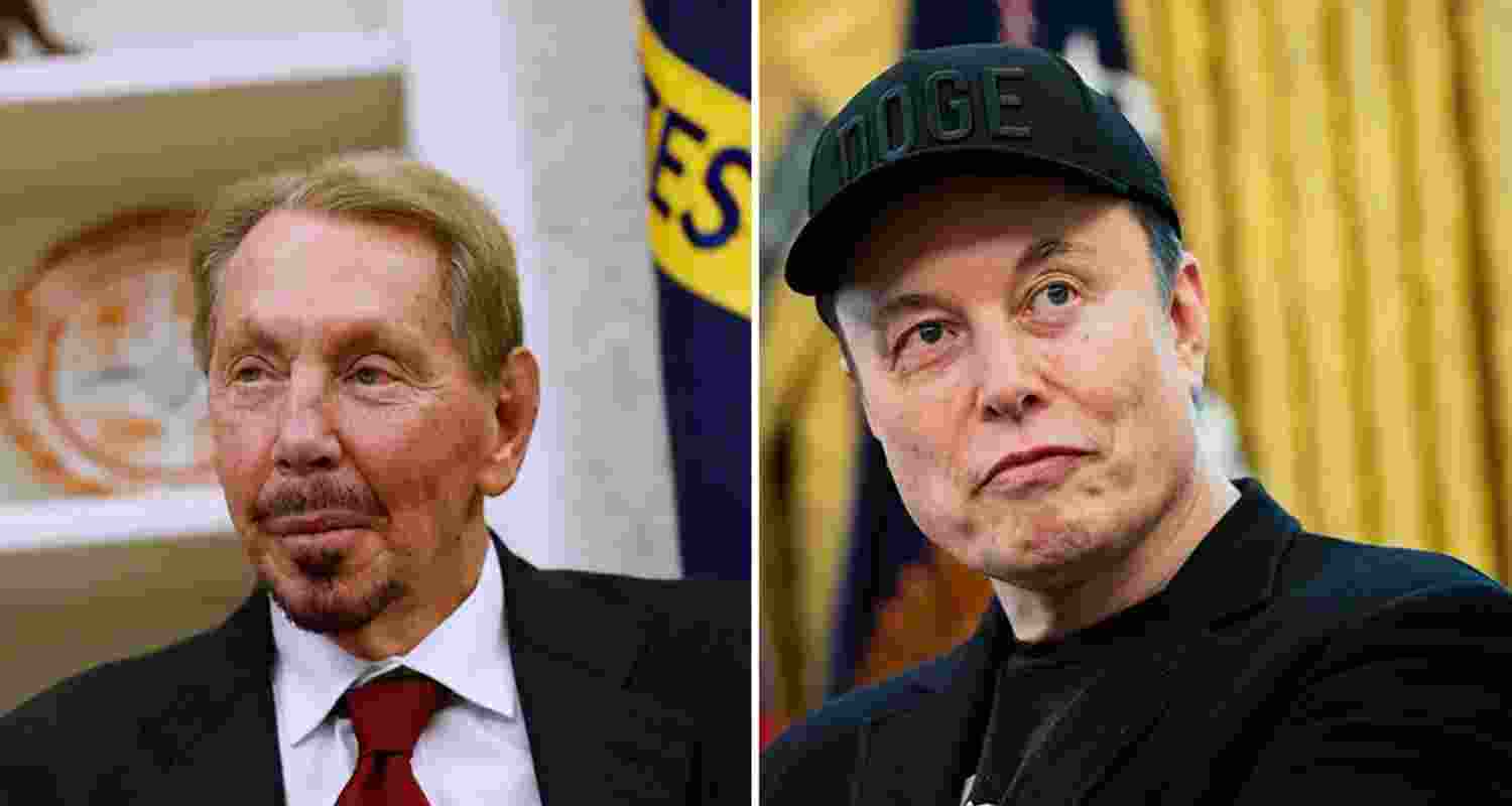 Ellison tops Bloomberg Index beating Elon Musk in wealth.