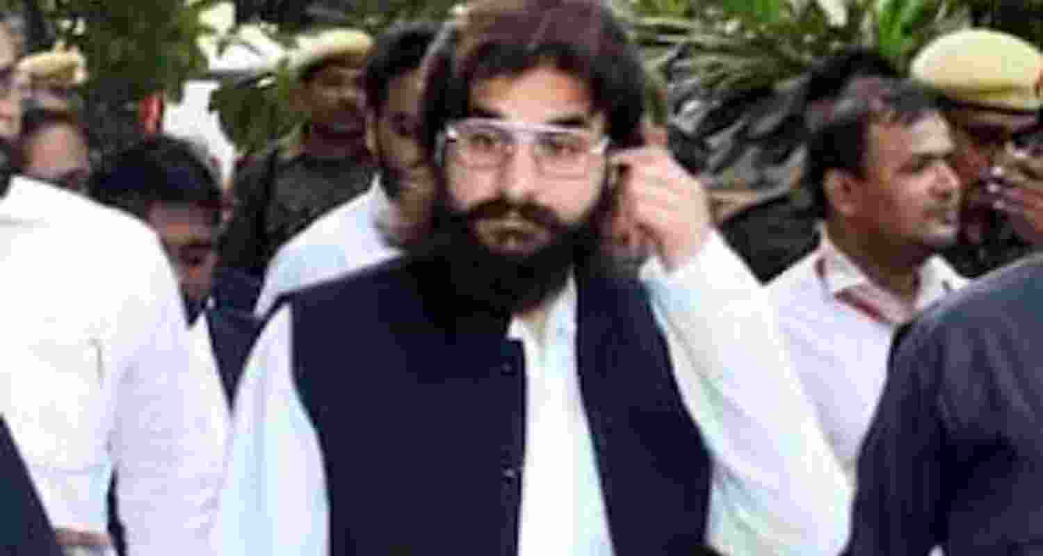 File photo of disqualified MLA Abbas Ansari