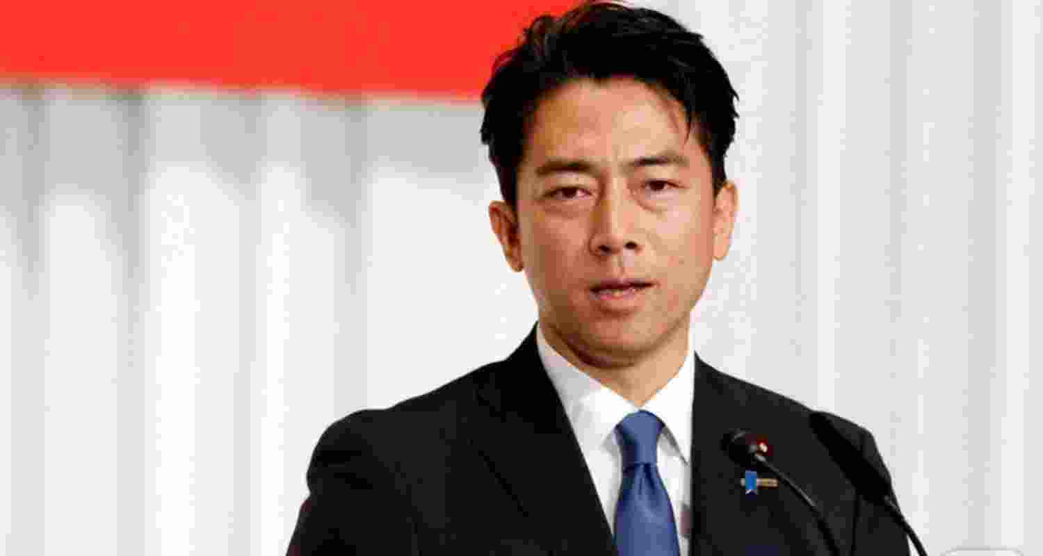Japanese Defence Minister Shinjiro Koizumi. 