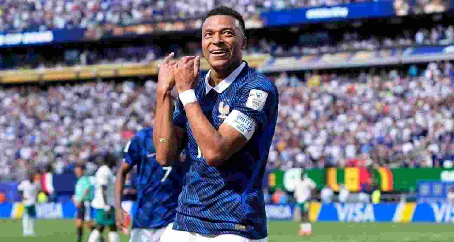 French striker Kylian Mbappé 