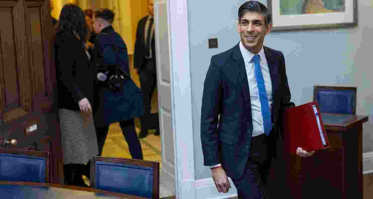 England's Prime Minister Rishi Sunak. Image X.