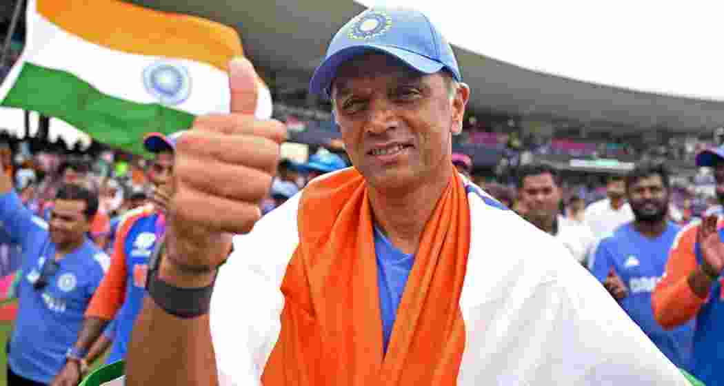 India's former head coach of the national cricket team Rahul Dravid. File Photo.