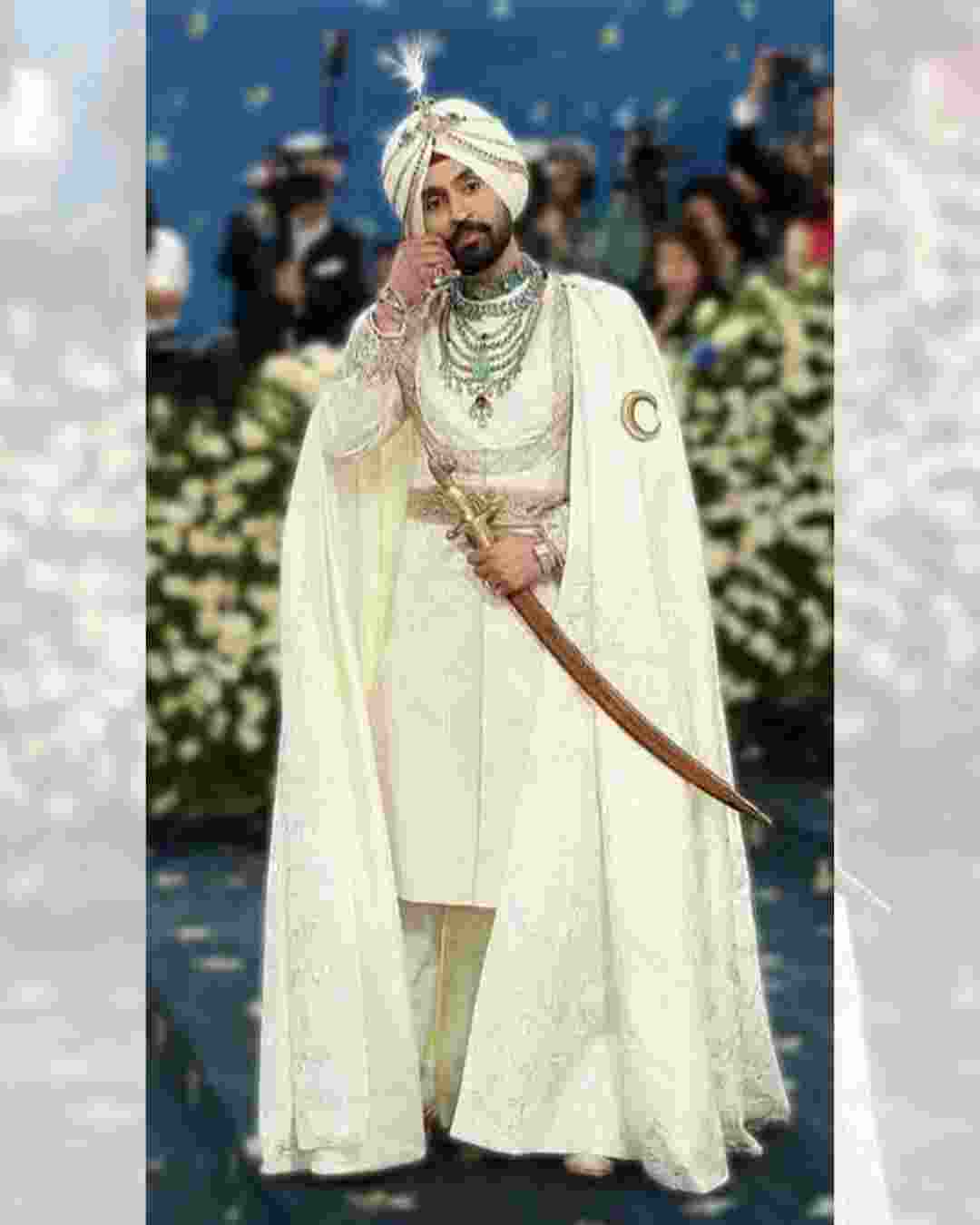 Diljit Dosanjh at Met Gala 2025 in New York