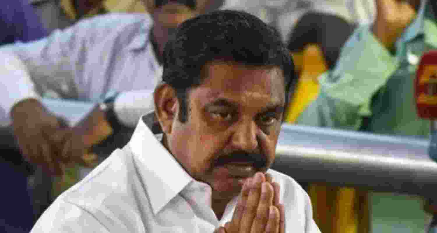 AIADMK general secretary Edappadi K Palaniswami.