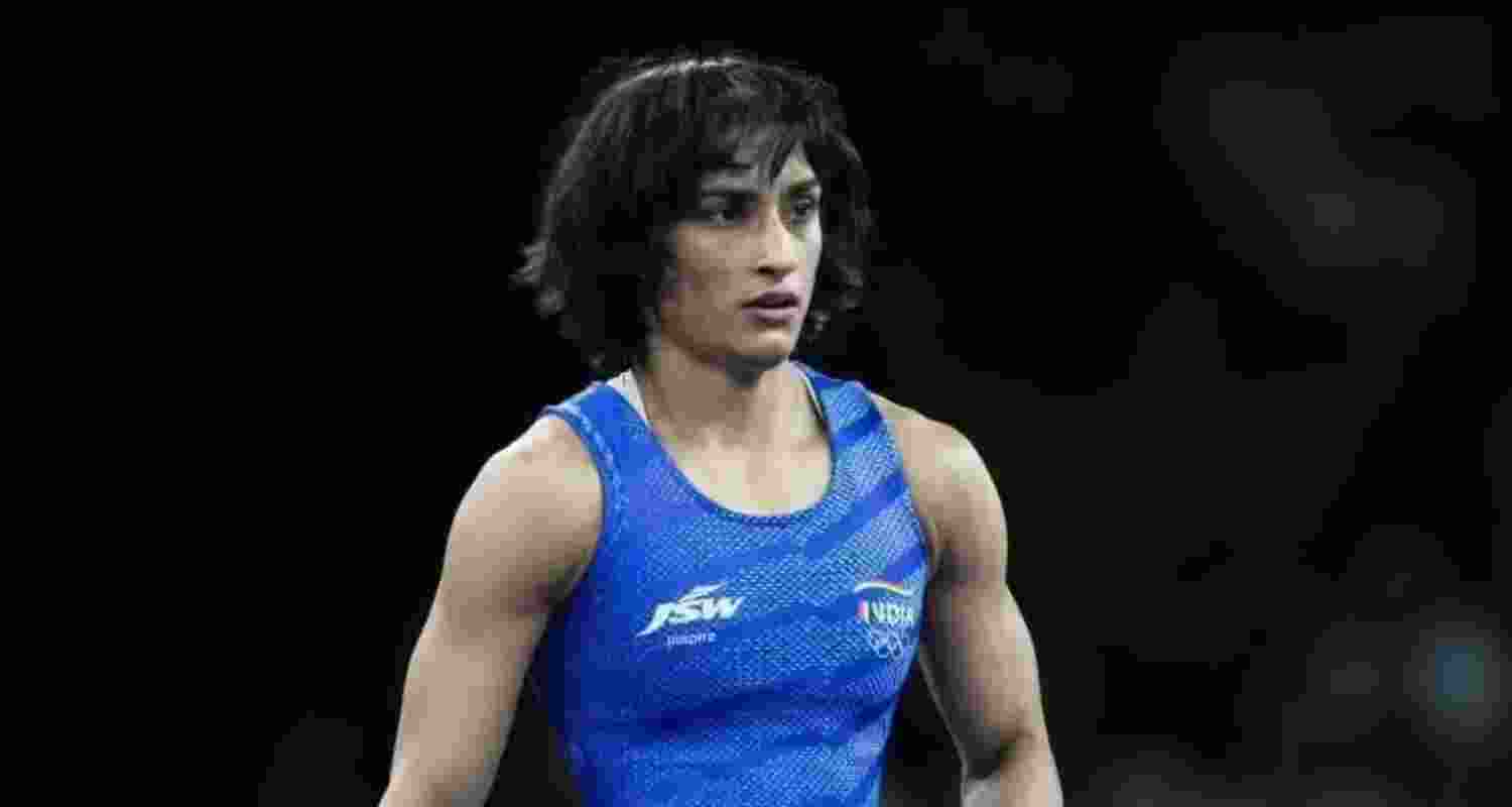 Wrestler Vinesh Phogat. 