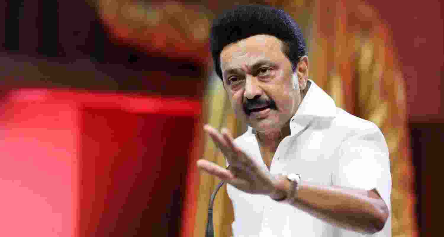DMK president MK Stalin.