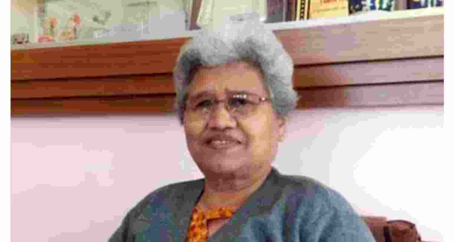 Renowned mountaineer and educationist Dr Harshwanti Bisht.