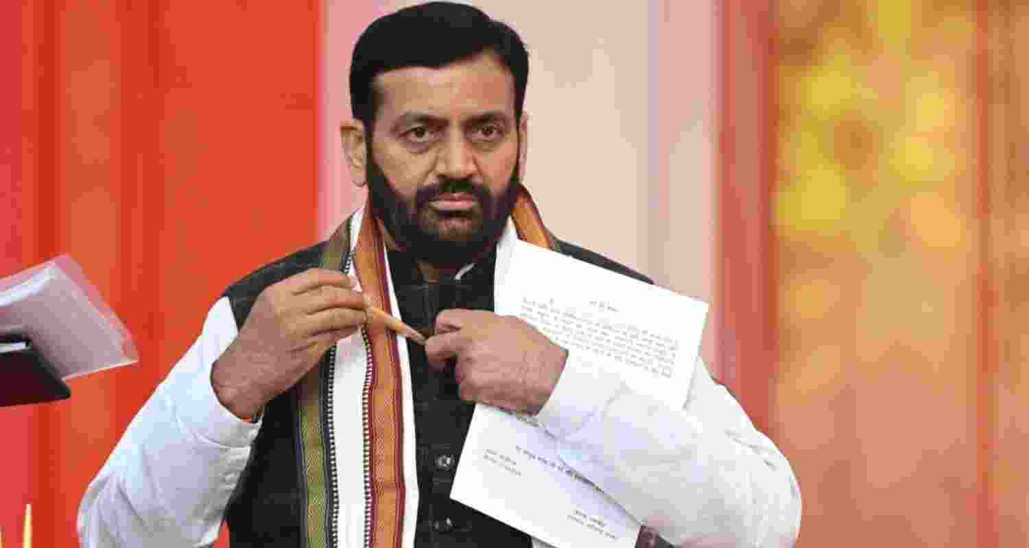  Haryana Chief Minister Nayab Singh Saini. 