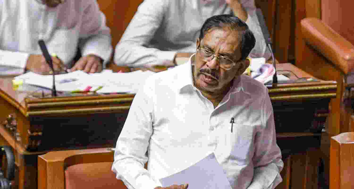 Karnataka Deputy Chief Minister G Parameshwara.