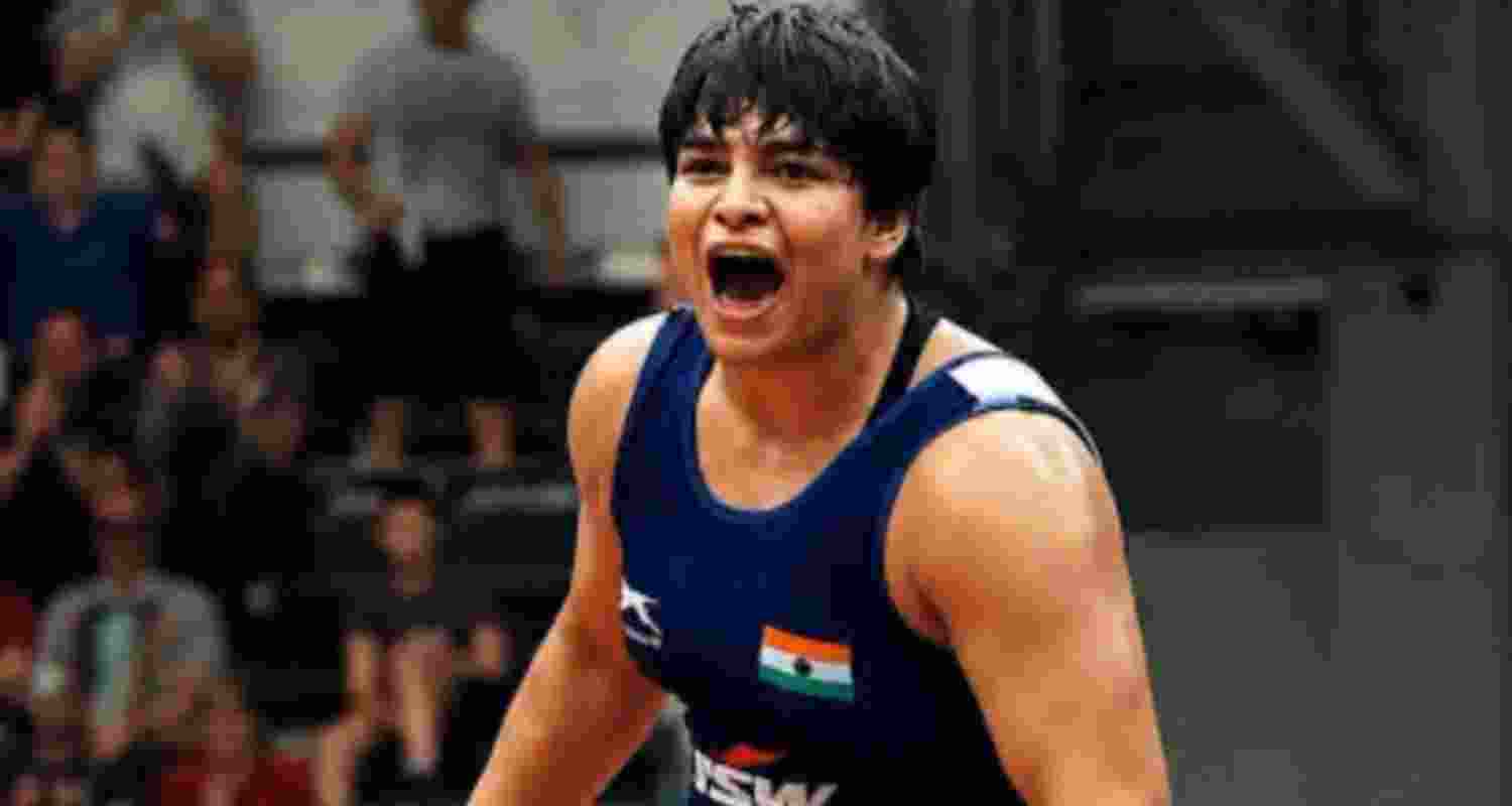 Wrestler Kajal Dhochak.