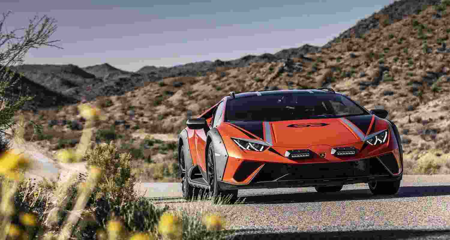 A Lamborghini Huracan Sterrato. Image: X