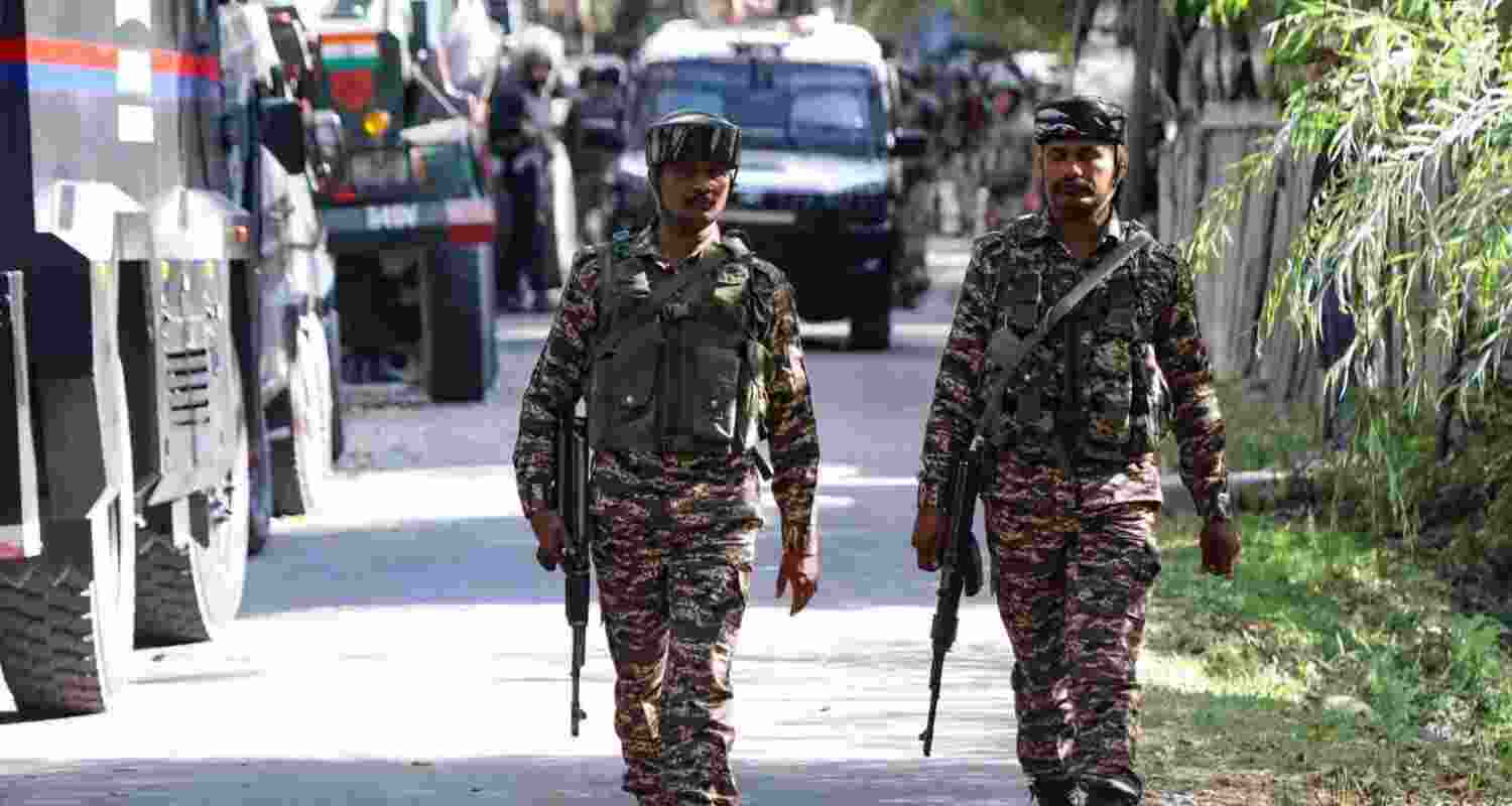 J&K will be getting additional forces for security while the elections. Image X.