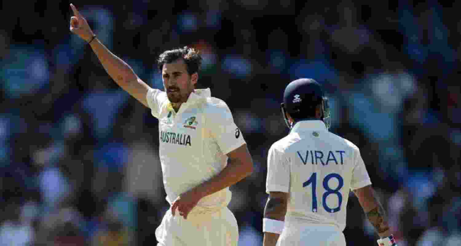 Australia pacer Mitchell Starc. Image: X.