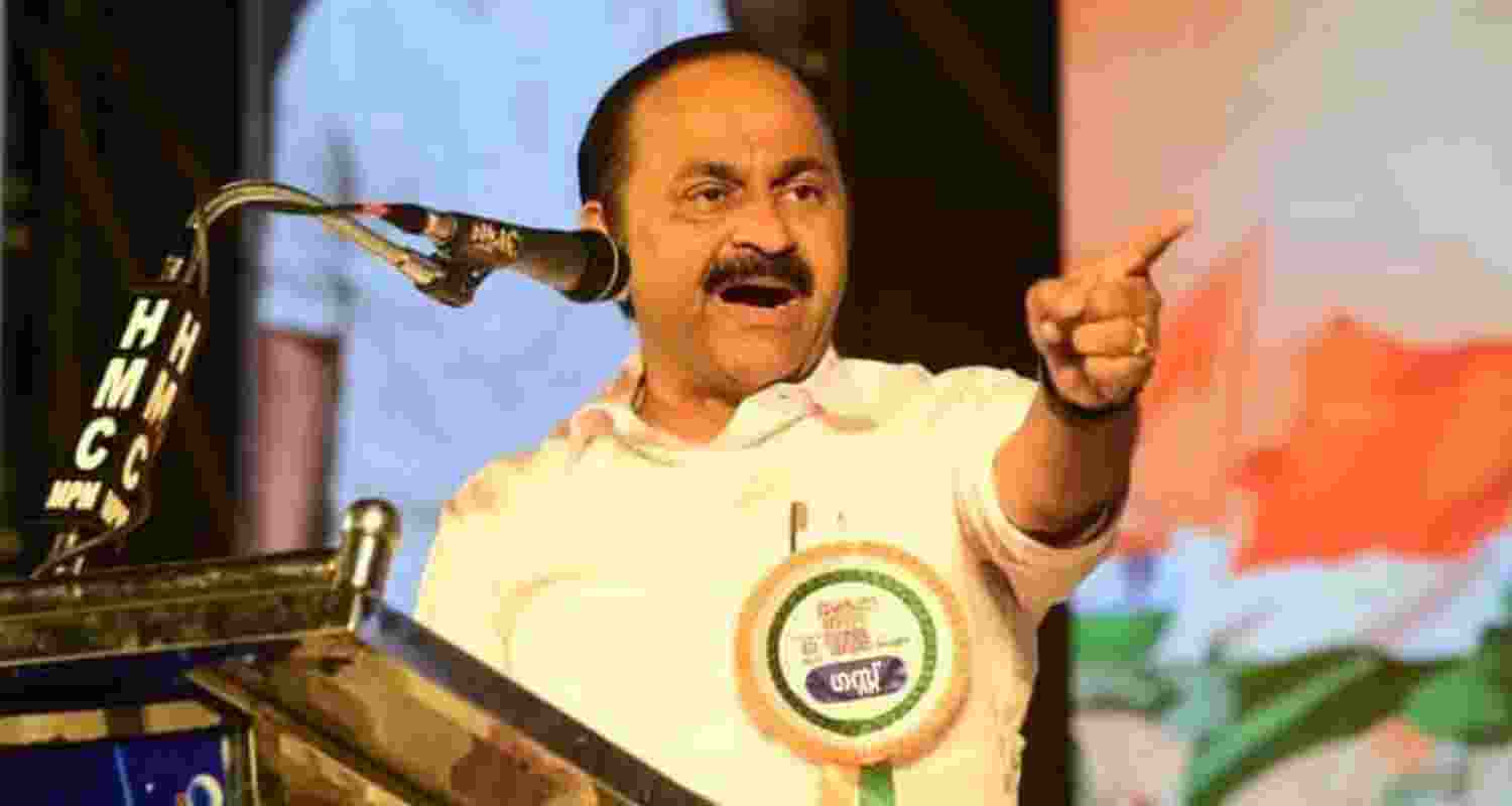 VD Satheesan spoke about sealing deal with the Congress. VD Satheesan spoke about sealing deal with the Congress.