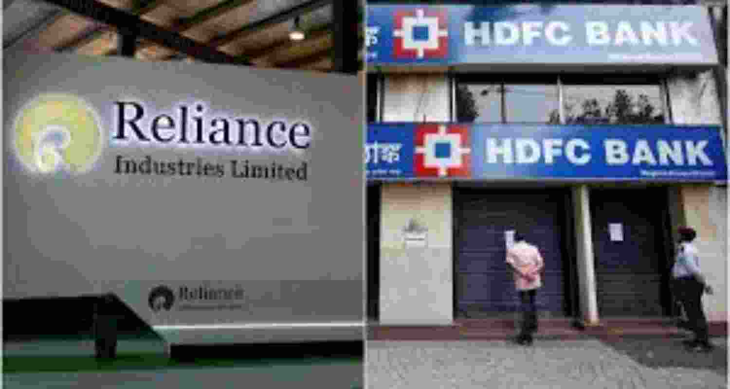 Reliance and HDFC Bank outshone all others in the top-10 most-valued list
