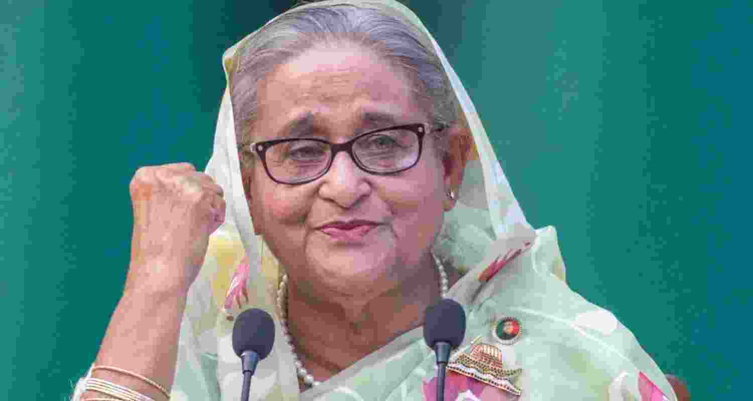 Former Prime Minister Sheikh Hasina. 