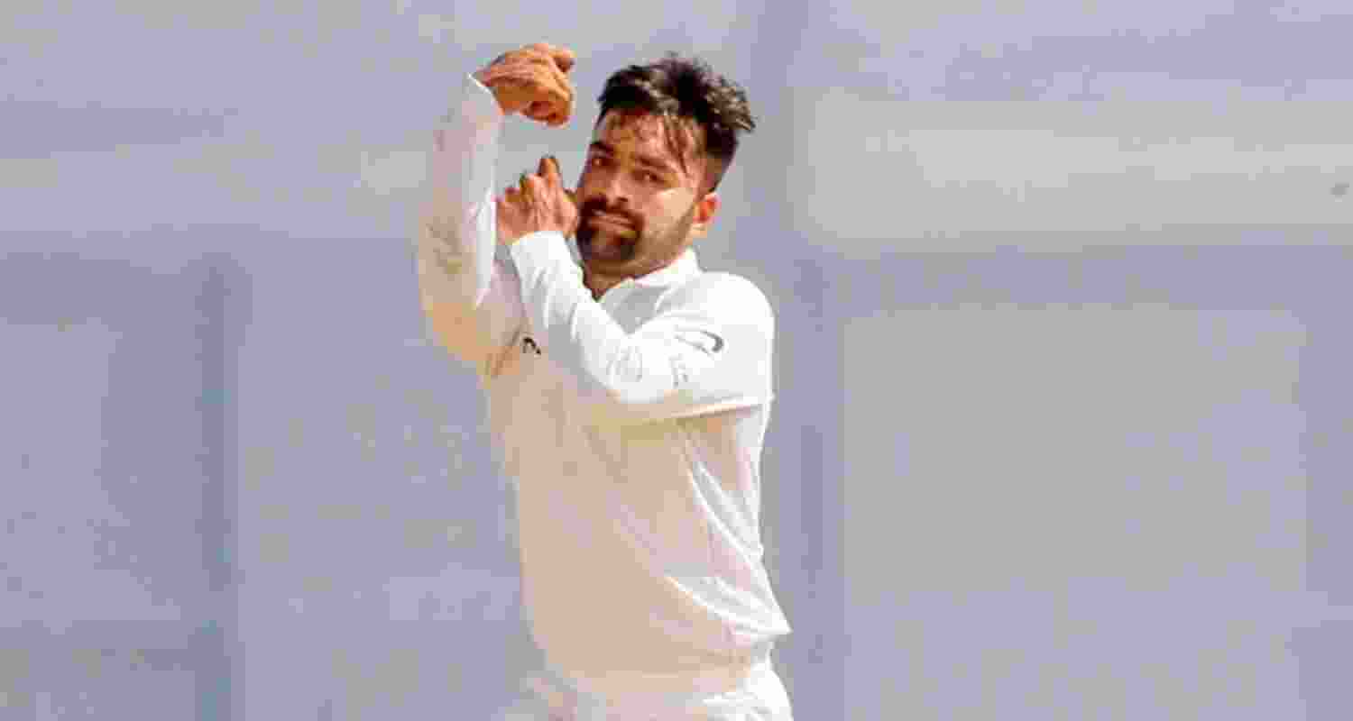 Afghanistan's star leg-spinner Rashid Khan.