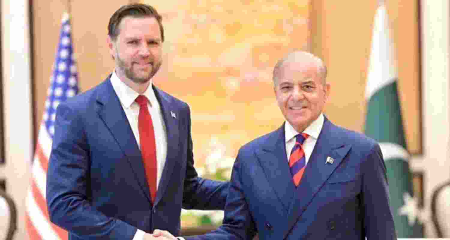 Pakistan Prime Minister Shehbaz Sharif on Sunday met US Vice President JD Vance on the sidelines of the ongoing technical-level talks in Switzerland.