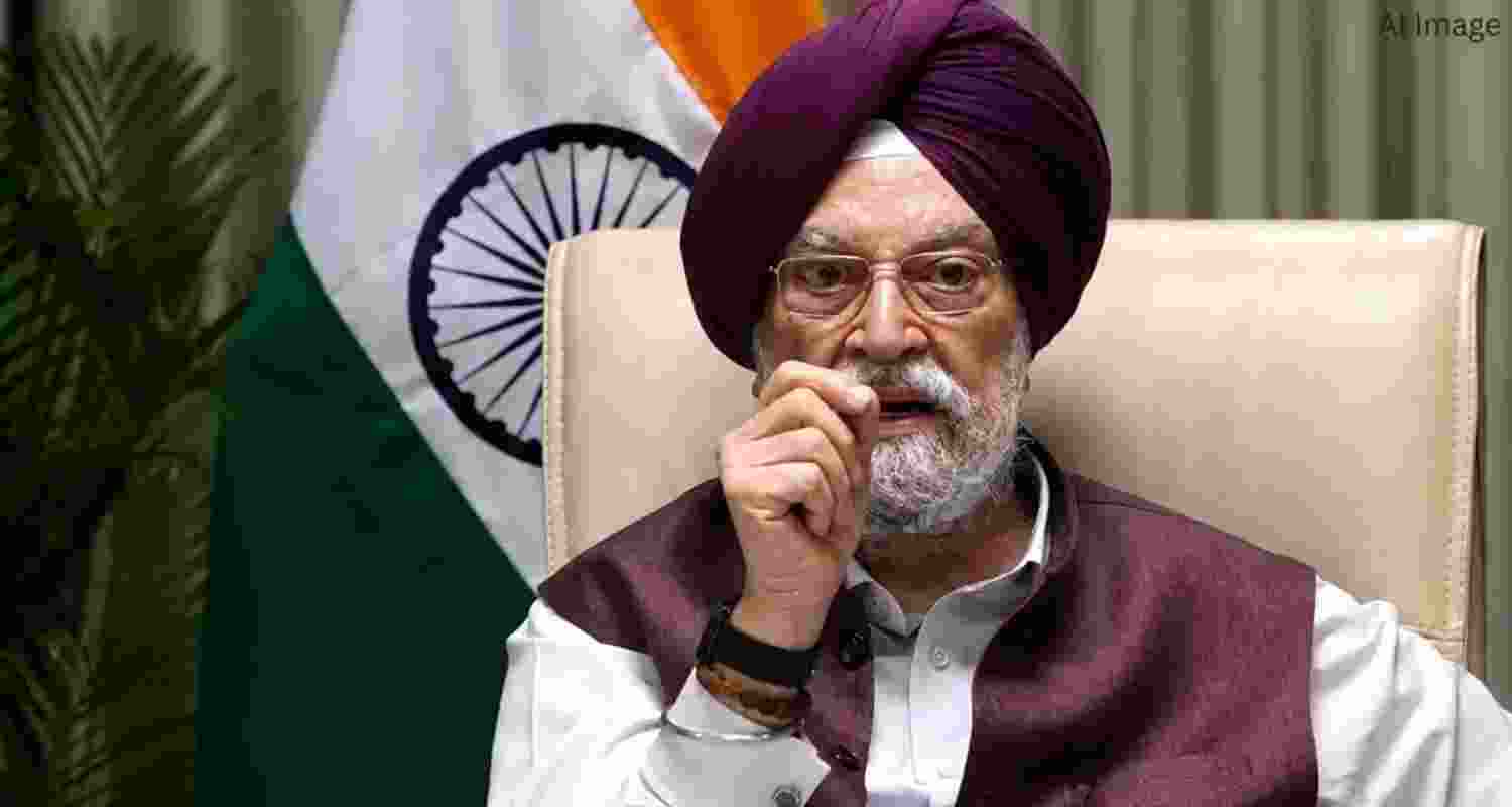 Union Minister for Petroleum and Natural Gas Hardeep Singh Puri.