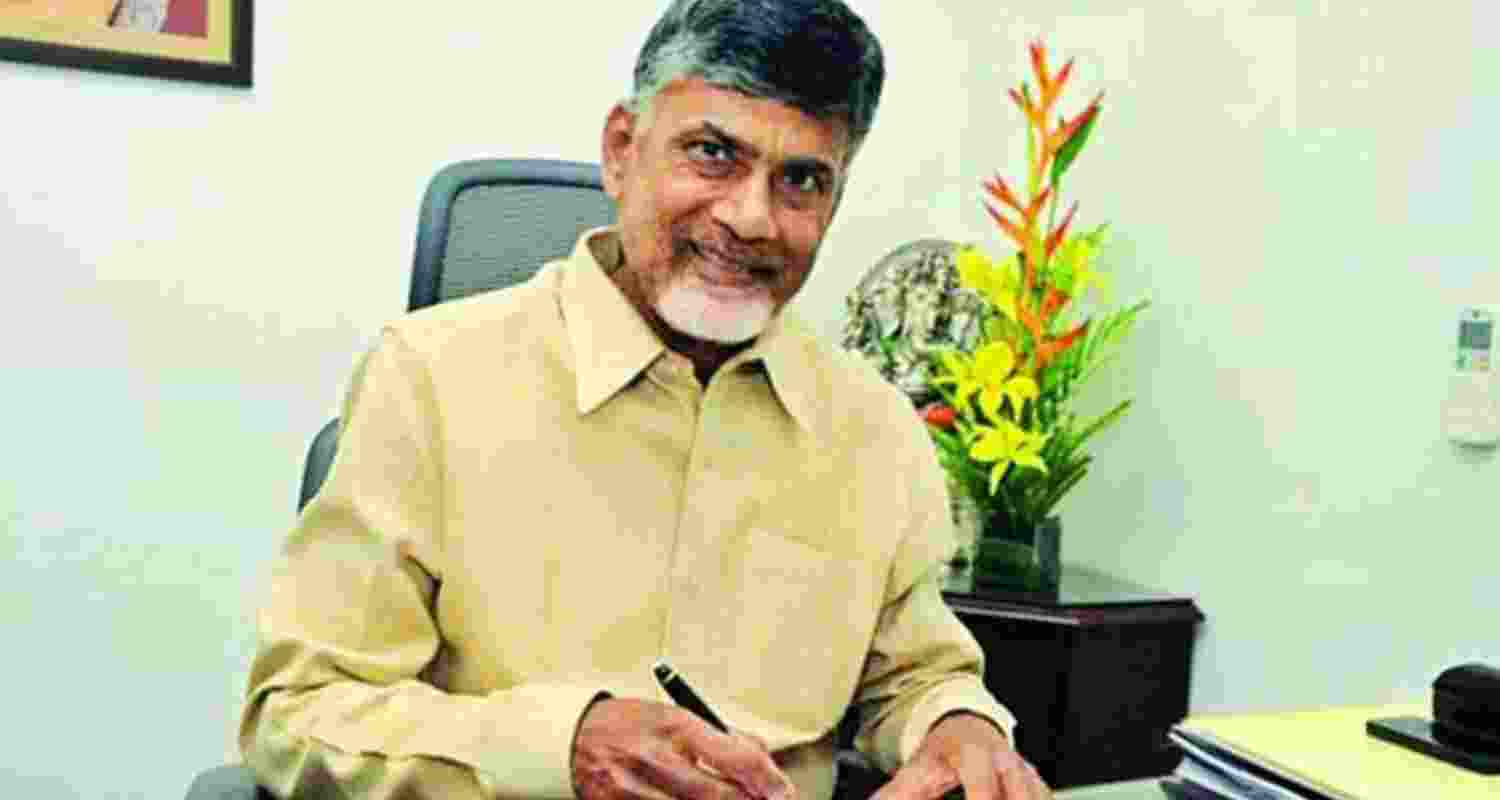 Andhra Pradesh Chief Minister N Chandrababu Naidu.