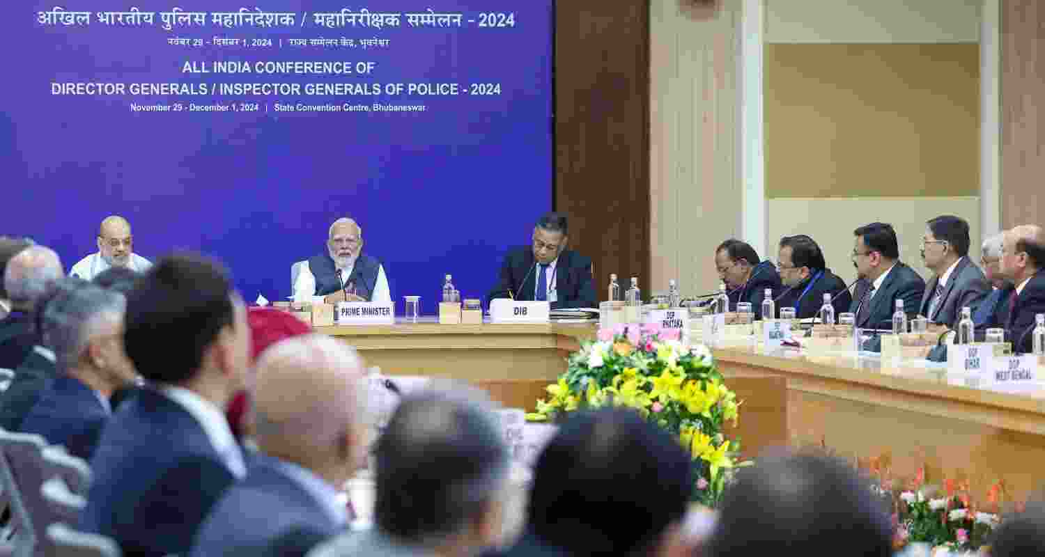 Bhubaneswar hosts 59th DGP, IGP Conference 2024.