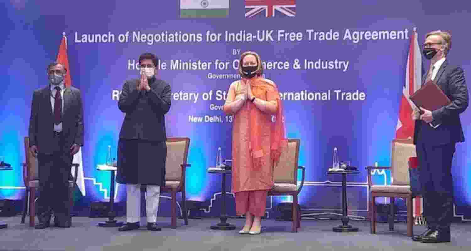 India-UK trade deal was finalised after three years of negotiations