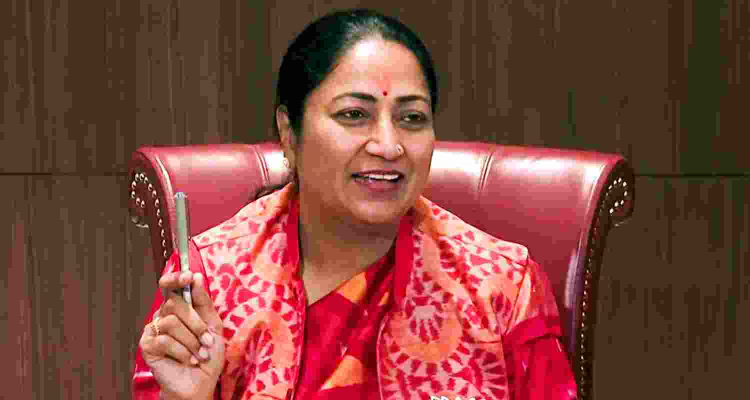 Delhi Chief Minister Rekha Gupta.