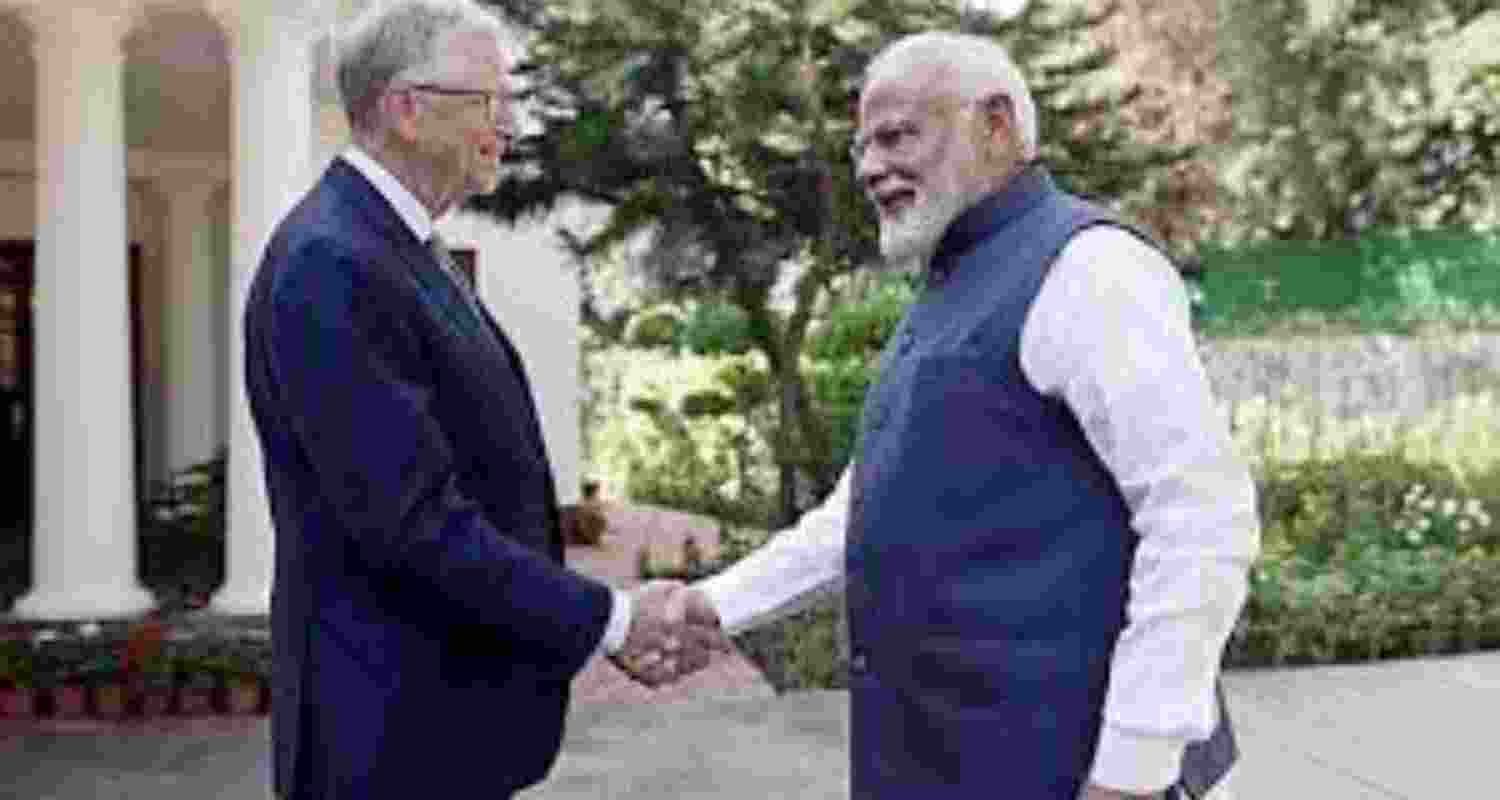 Bill Gates sends warm wishes to PM Modi on 75th birthday.