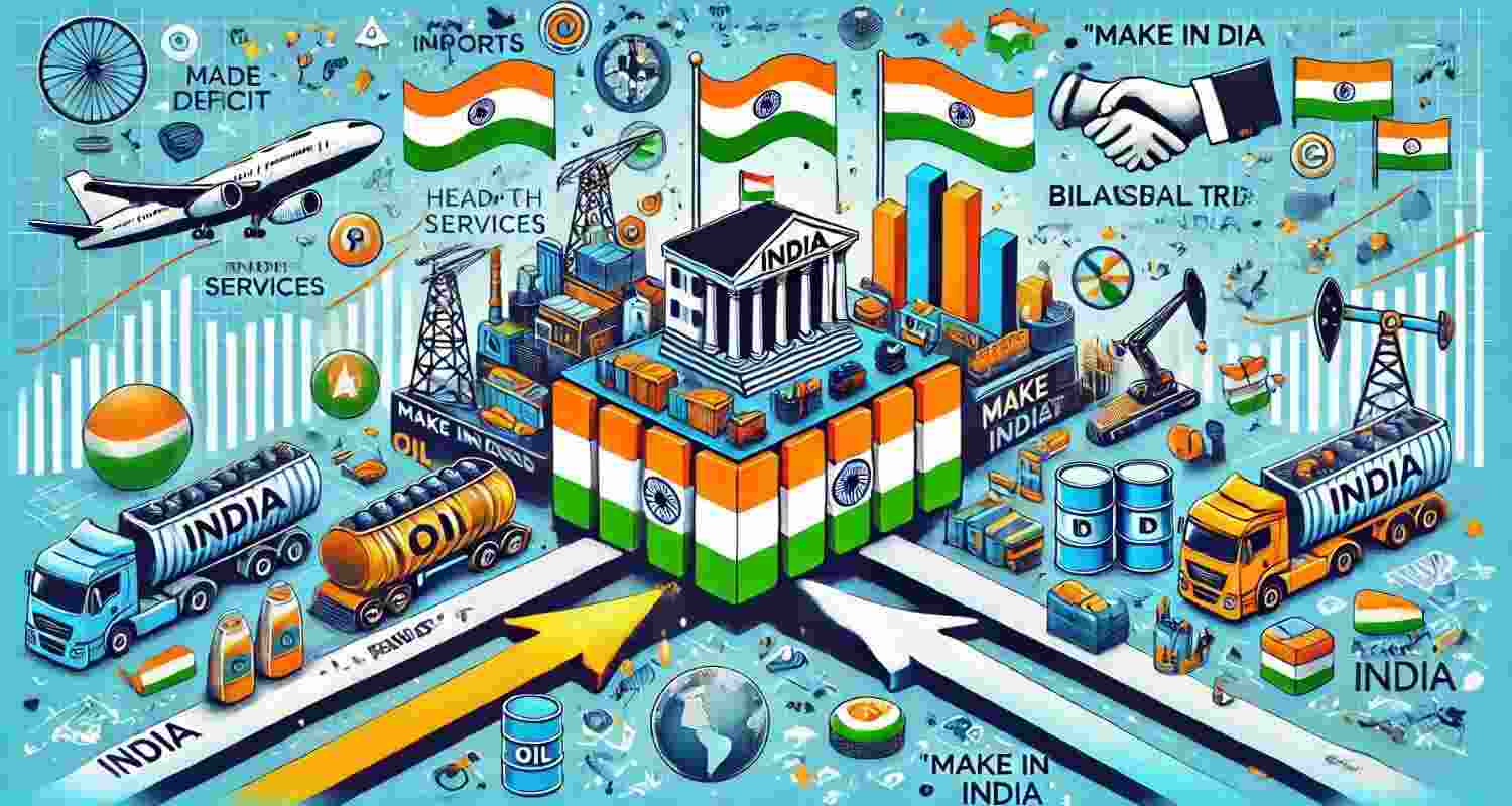 India’s trade gap tightens as wedding season ends.