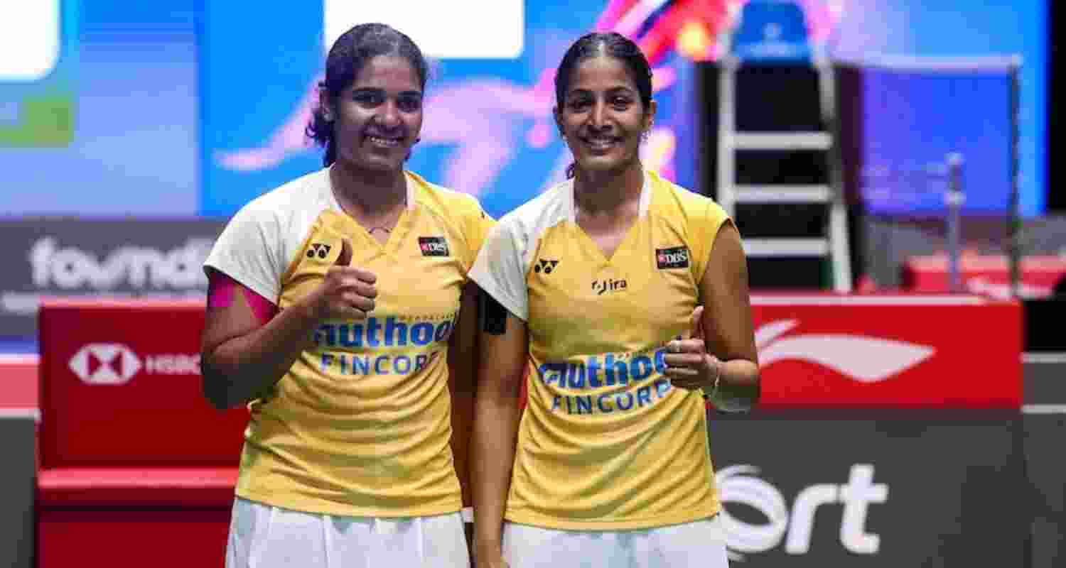 Treesa Jolly and Gayatri Gopichand.