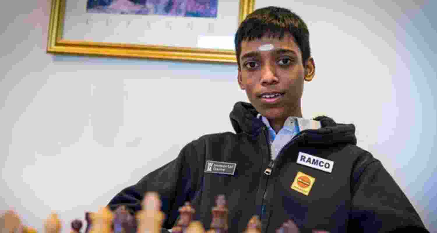 R Praggnanandhaa. File Image.