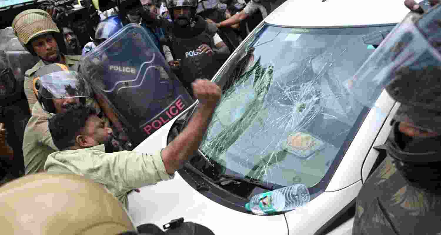 The Kerala Police have booked around 300 people in connection with the alleged assault on ED officials and accompanying security personnel.