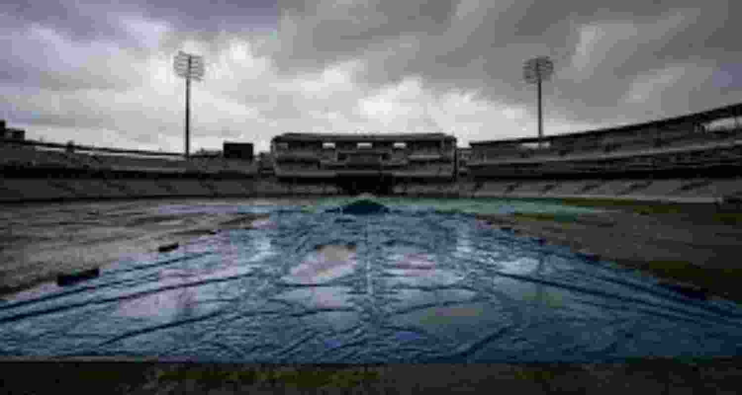 The second One-Day International between West Indies and Sri Lanka was abandoned due to rain.